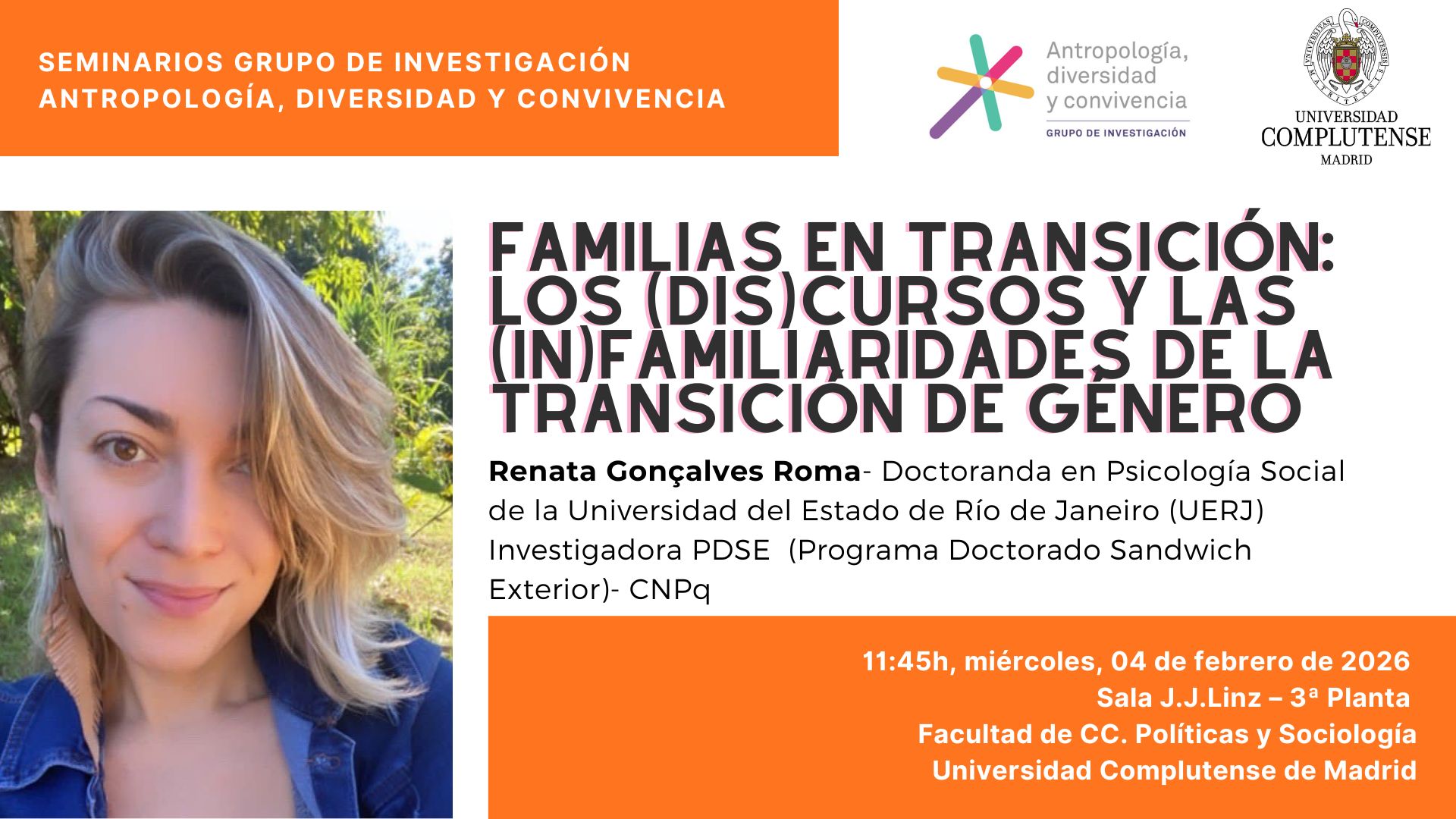 Familias en Transición: los (dis)cursos y las (in)familiaridades de la transición de género